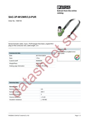 1668140 datasheet  